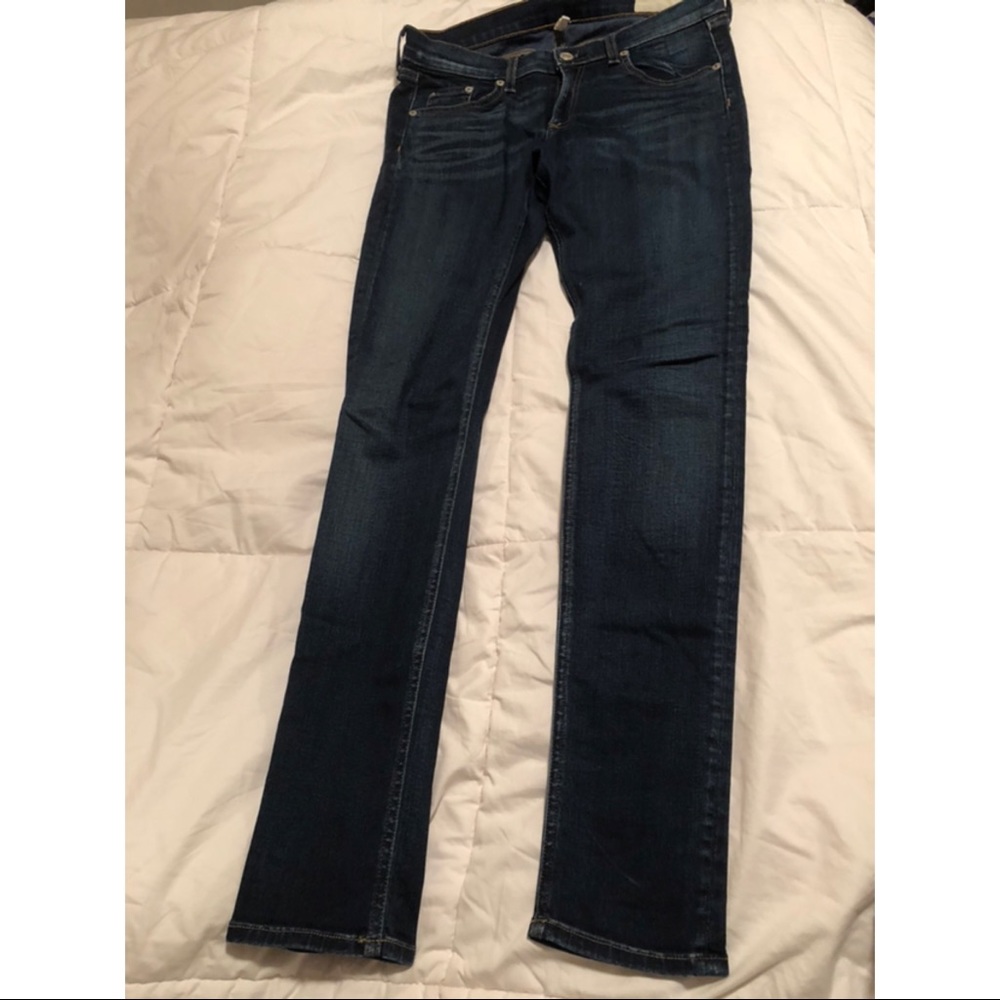 rag&bone mid-rise skinny jeans